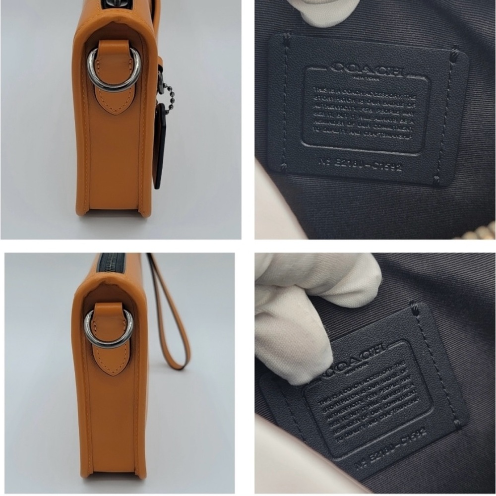 Coach Heritage Butterscotch Convertible Crossbody #955 - Picture 4 of 15